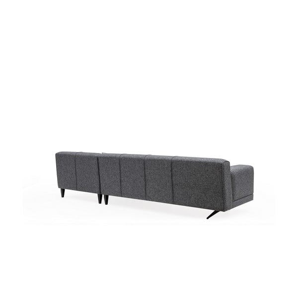 Ciemnoszara sofa narożna Artie Jivago, narożnik prawy-image-3