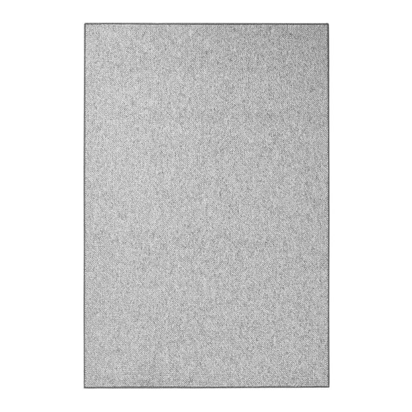 Szary dywan BT Carpet Wolly, 80x150 cm
