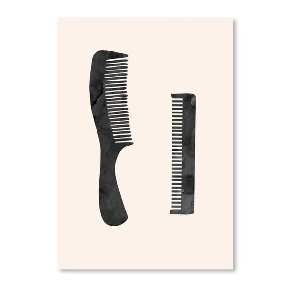 Plakat Americanflat Combs, 30x42 cm