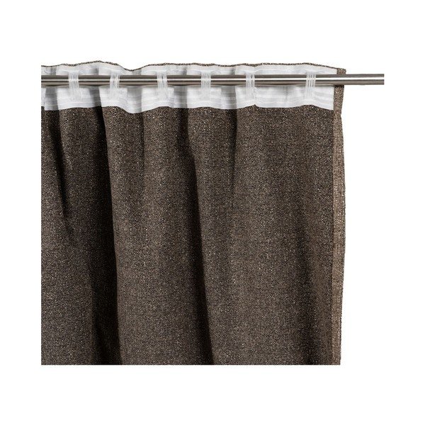 Brązowa zasłona 140x260 cm – Ixia-image-3