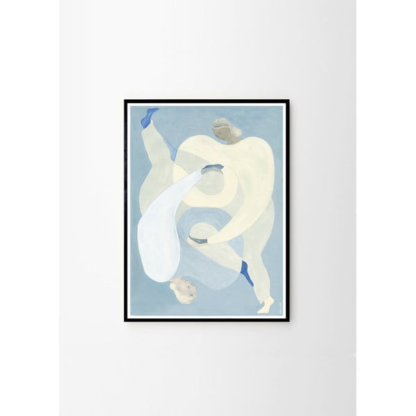 Plakat 50x70 cm Hold You - Blue – Sofia Lind – The Poster Club-image-3