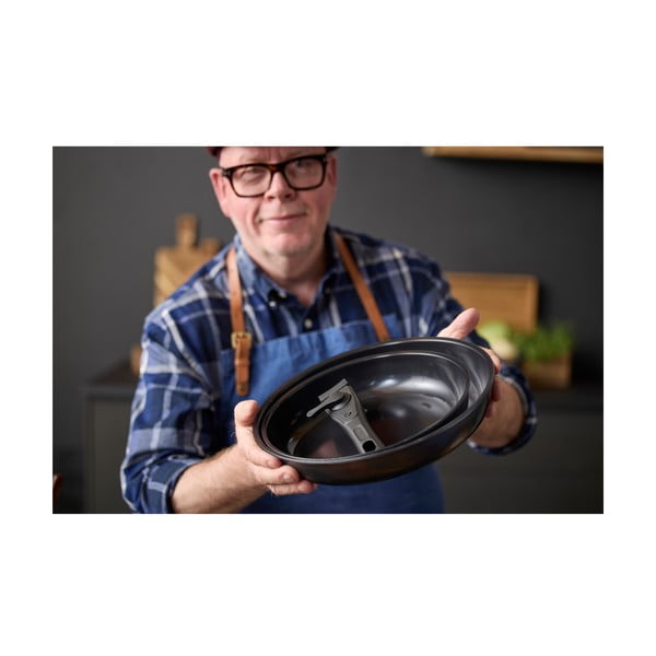 Aluminiowy zestaw patelni z odpinaną rączką z powłoką nieprzywierającą 2 szt. ø 28 cm – Holm-image-1