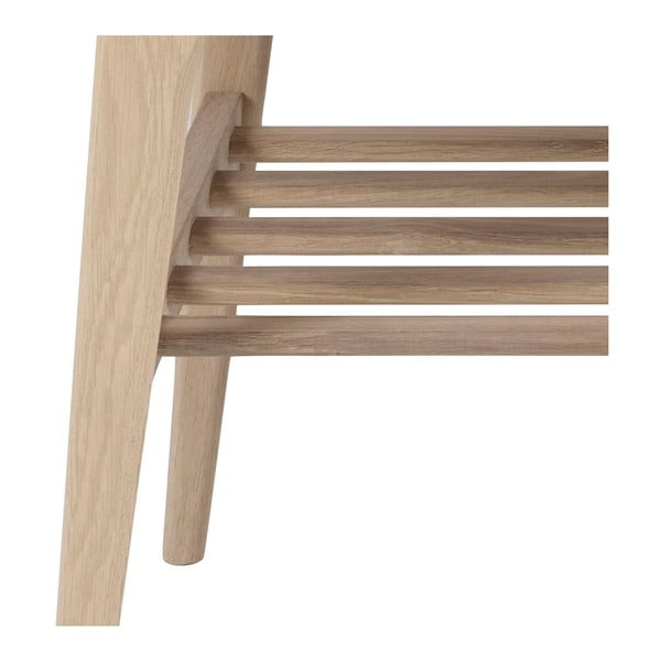 Stolik z konstrukcją z drewna dębowego Actona Woodstock, 120x60 cm-image-4