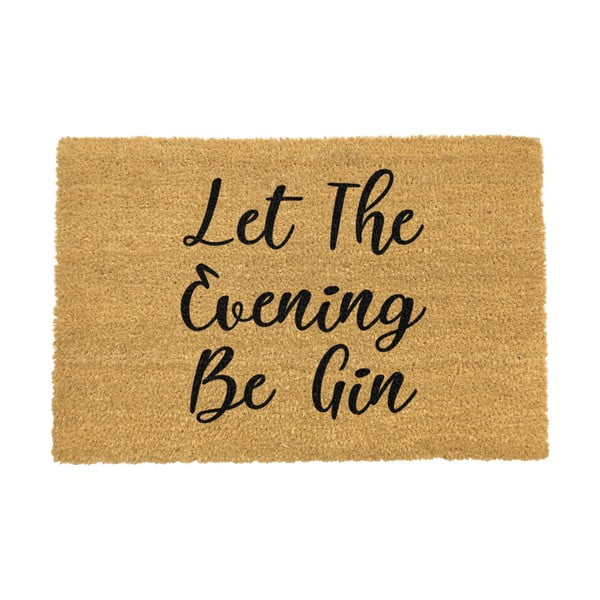 Wycieraczka Artsy Doormats Let The Evening Be Gin, 40x60 cm