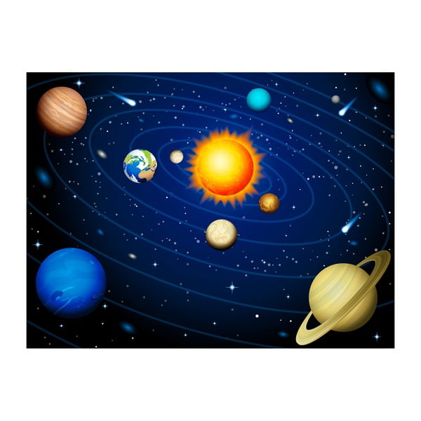 Tapeta wielkoformatowa Artgeist Solar System, 200x154 cm
