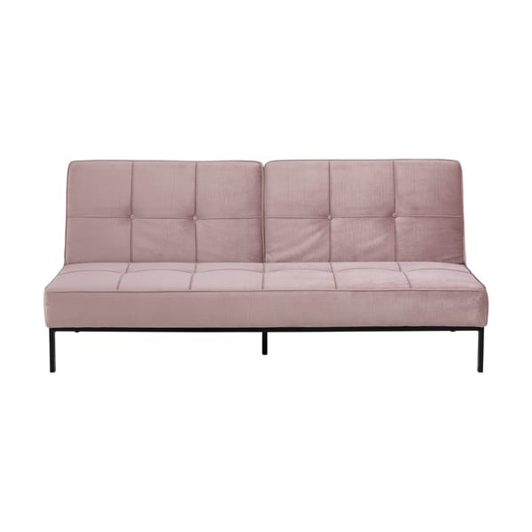 Różowa rozkładana sofa Actona Perugia
