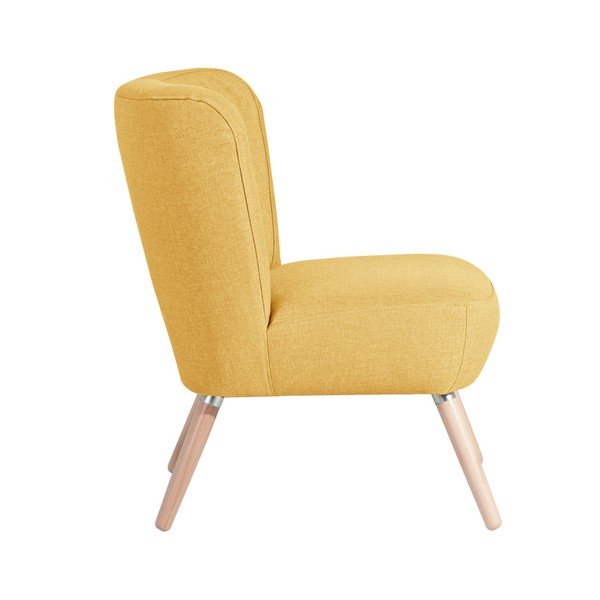 Żółty fotel Max Winzer Neele Duro Yellow-image-3