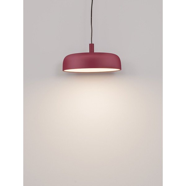 Bordowa aluminiowa lampa wisząca LED ze ściemniaczem ø 40 cm Noelia – Nova Luce-image-4