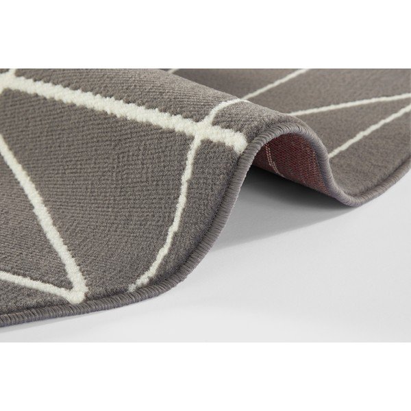 Szary dywan Ragami Velvet, ø 140 cm-image-2