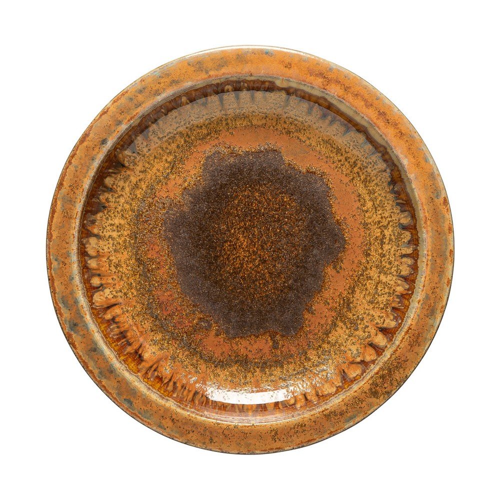 Brązowy kamionkowy talerz deserowy ø 20 cm Poterie – Casafina