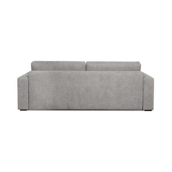 Szara sofa rozkładana 238 cm Resmo – Scandic-image-3