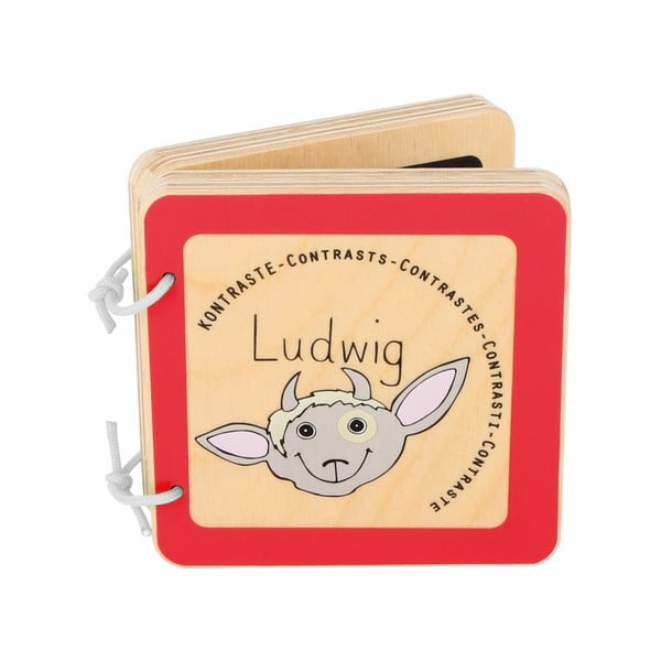Drewniana książeczka dla dzieci Legler Ludwig the Billy Goat