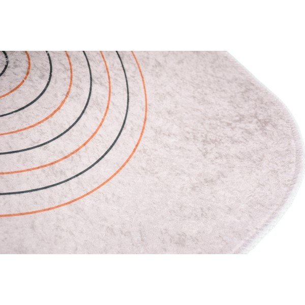 Kremowy dywan odpowiedni do prania 80x120 cm Oval – Vitaus-image-2