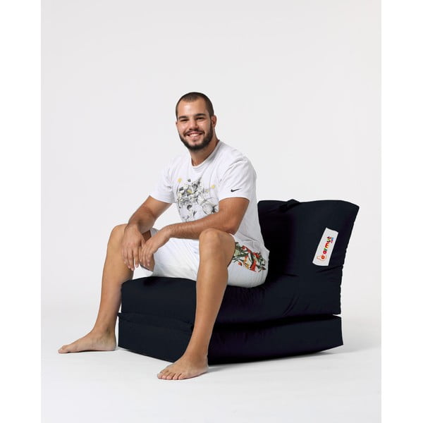 Czarny ogrodowy worek do siedzenia Siesta – Floriane Garden-image-1