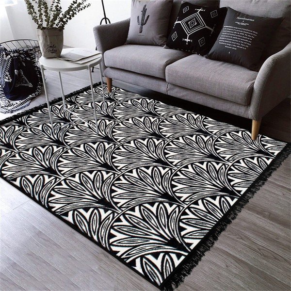 Dwustronny dywan odpowiedni do prania Kate Louise Doube Sided Rug Palm, 120x180 cm-image-3