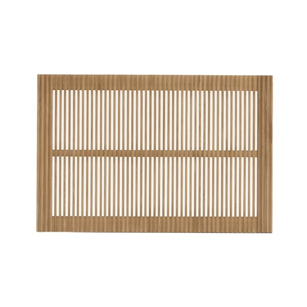 Zagłówek z litego drewna dębowego w naturalnym kolorze 105x70 cm Beyla – Kave Home