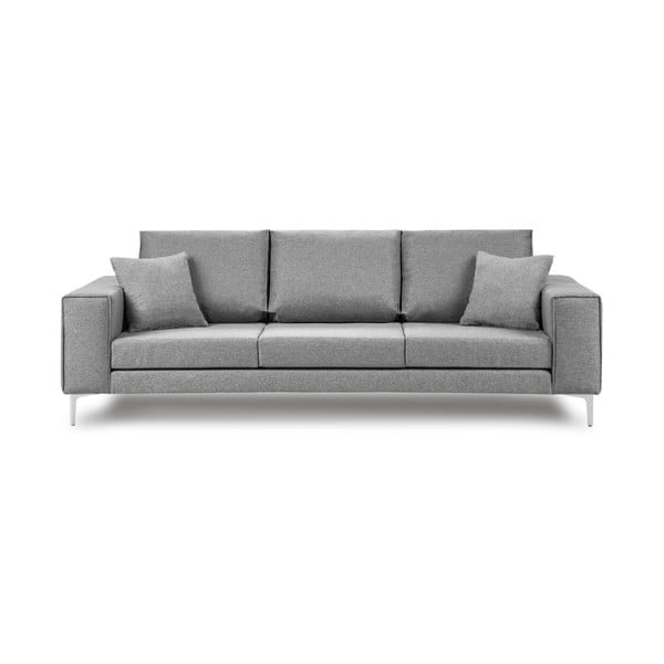 Szara sofa Cosmopolitan Design Cartagena, 264 cm