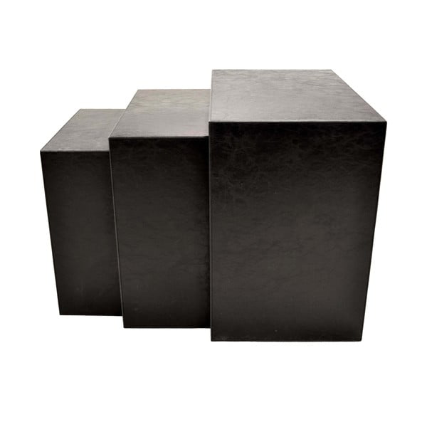 Stoliki obite skórą wegańską Nesting Table-image-3