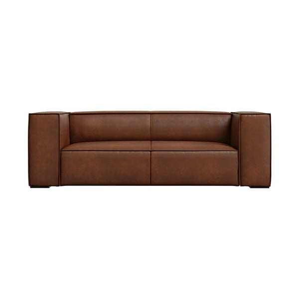 Koniakowa skórzana sofa 212 cm Madame – Windsor & Co Sofas