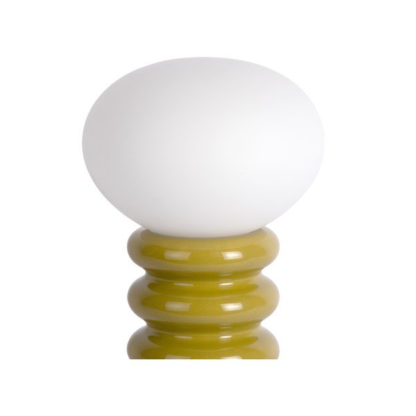 Lampa stołowa ceramiczna w kolorze khaki (wysokość 33,5 cm) Catania Aro – Leitmotiv-image-4