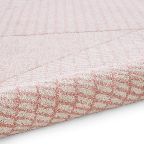 Jasnoróżowy dywan 160x230 cm Larsson – Catherine Lansfield-image-3