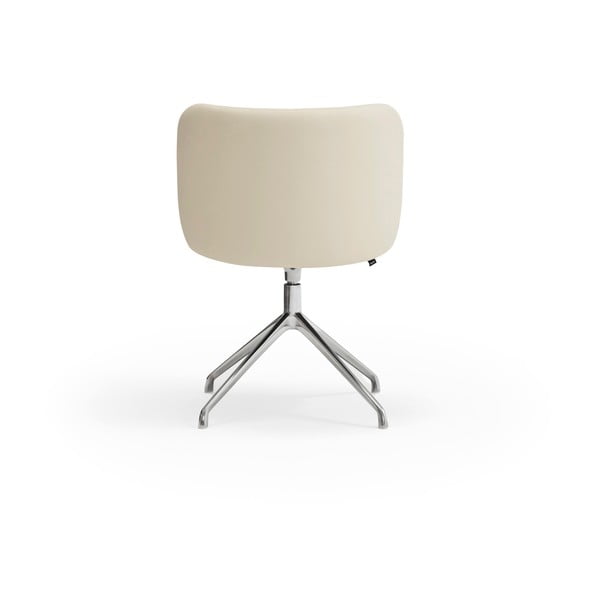 Beżowy tapicerowany fotel jadalniany Mogi – Teulat-image-4