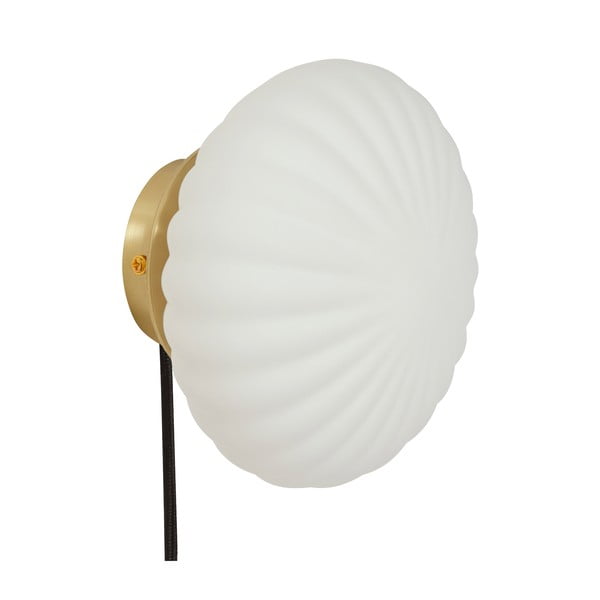 Biały kinkiet Kumu – Hübsch-image-2