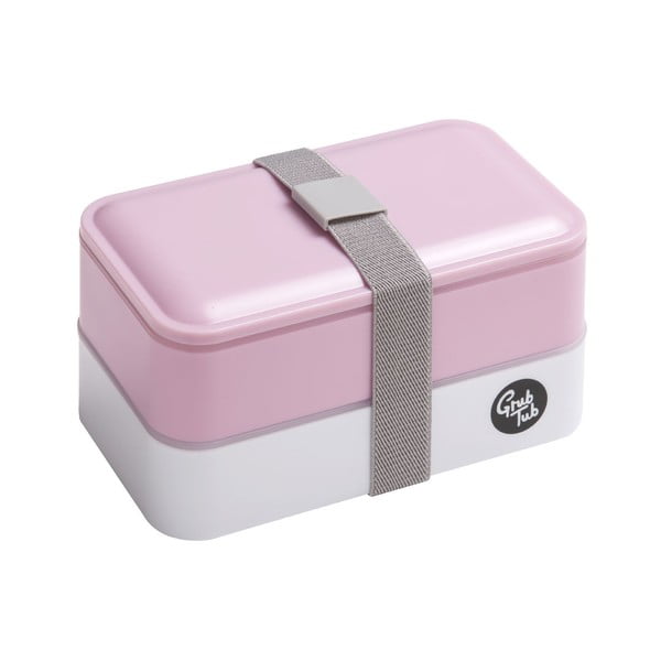 Różowy pojemnik na przekąskę Premier Housewares, 12x10 cm