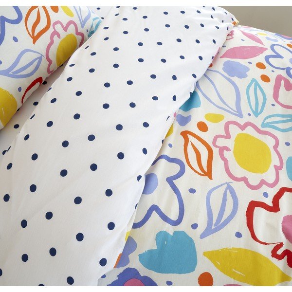Bawełniana pościel dziecięca 200x135 cm Blomme Floral – Pineapple Elephant-image-3