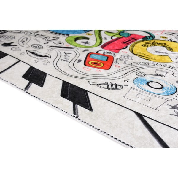 Dywan dziecięcy odpowiedni do prania 80x120 cm Musical – Vitaus-image-2