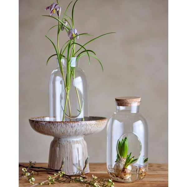 Szklany słój na las w szkle ø 12 cm Brynild – Bloomingville-image-1