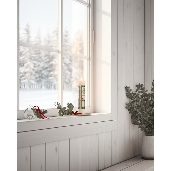 Świeca ze świątecznym motywem czas palenia 56 h Holmegaard Christmas – Holmegaard-image-1