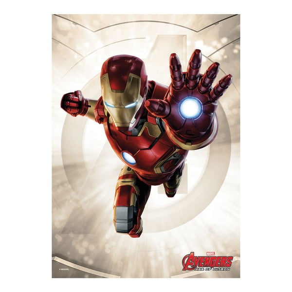 Plakat na blasze Age of Ultron Power Poses - Iron Man