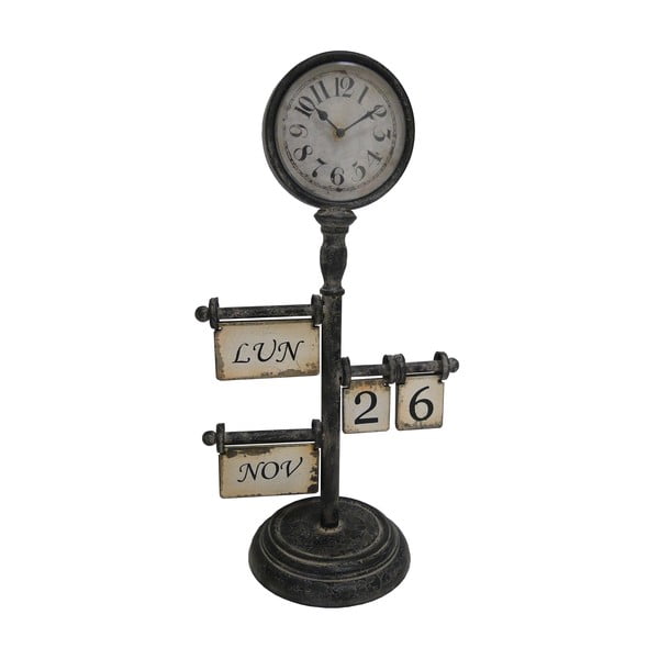Zegar stołowy z kalendarzem Antic Line