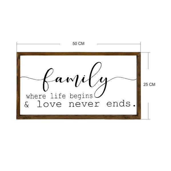 Obraz Kate Louise Family, 50x25 cm-image-3