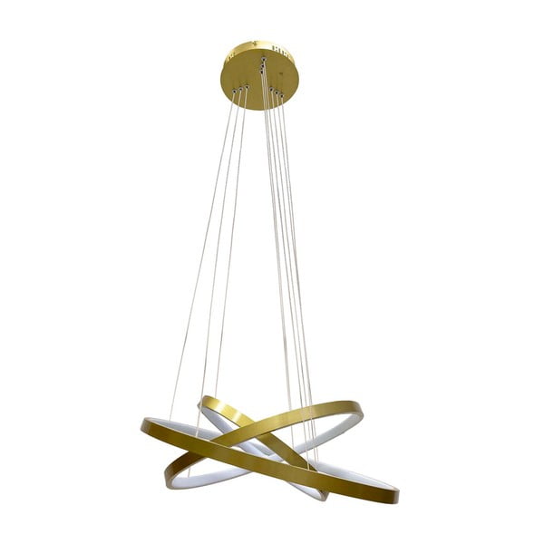 Lampa wisząca LED w kolorze złota ø 50 cm Lune – Candellux Lighting