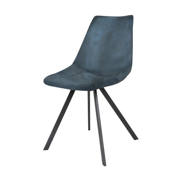 Niebieskie krzesło Canett Zobel