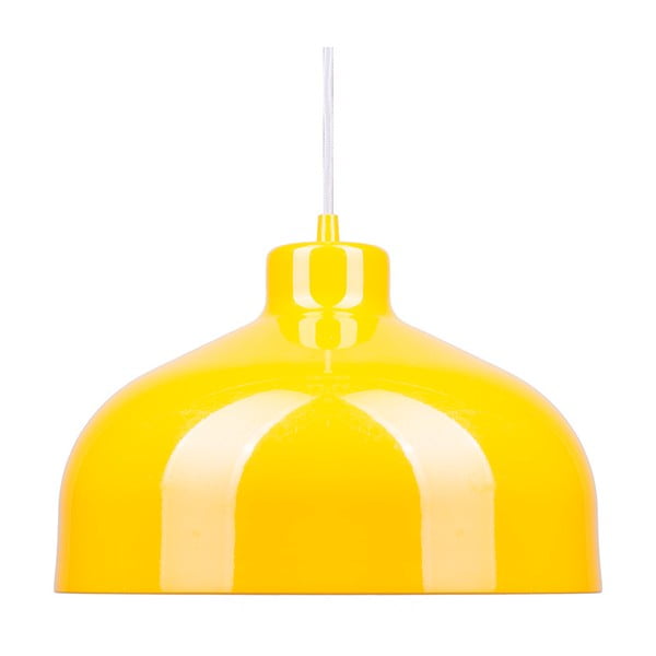 Żółta lampa wisząca Loft You B&B, 44 cm
