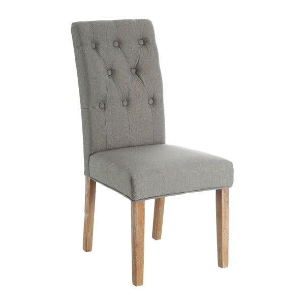 Szare krzesło Ixia Silla Gris, 49x99,5 cm