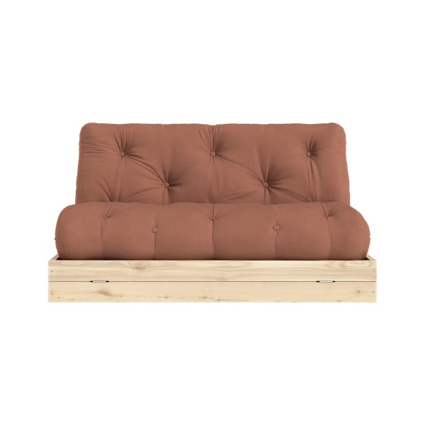 Ceglasta/w kolorze terakoty rozkładana sofa 145 cm Flip – Karup Design