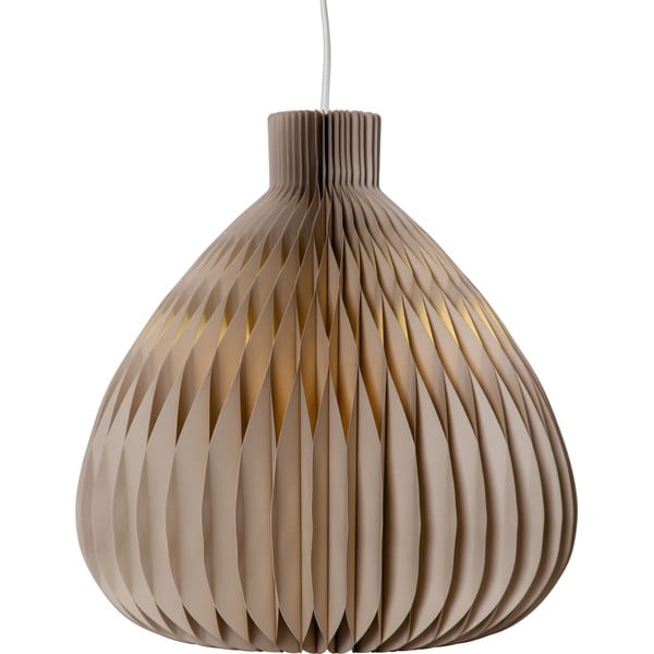 Jasnobrązowy abażur ø 38 cm Honeycomb – Star Trading-image-2