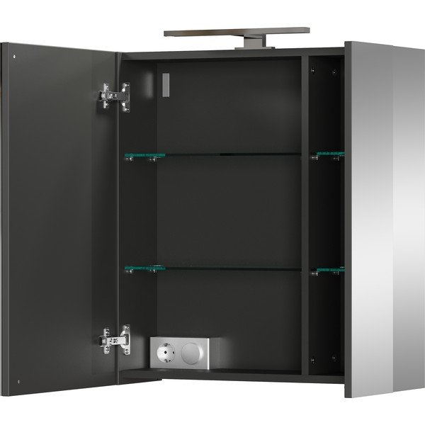 Szara szafka łazienkowa 60x71 cm – Germania-image-3