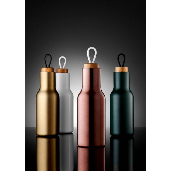 Butelka ze stali nierdzewnej w kolorze złotym 890 ml Tempa – Ladelle-image-1