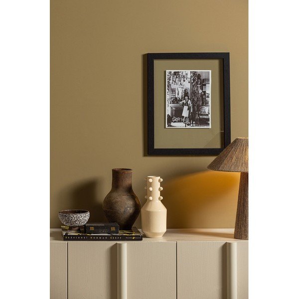 Kremowa niska komoda modułowa z litego drewna sosnowego 200x85 cm Basu – WOOOD-image-4