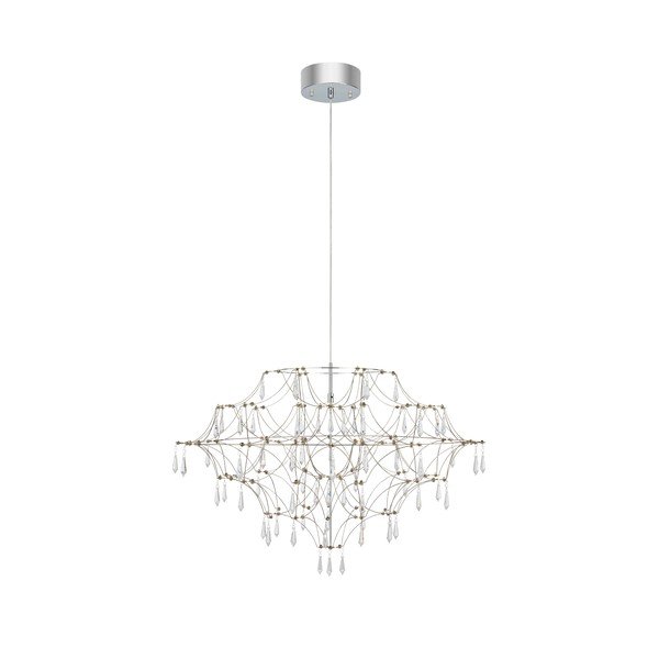 Lampa wisząca LED w kolorze srebra ø 80 cm Efesos – Markslöjd