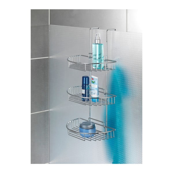 3-poziomowa wisząca półka łazienkowa Wenko Bello-image-4