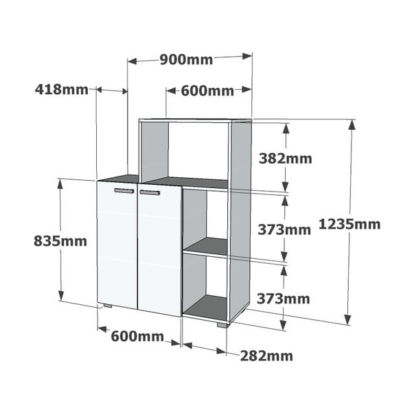 Biała szafka kuchenna Perfecto-image-2