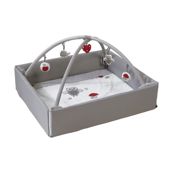 Szara mata do zabawy dla dzieci 75x85 cm Adam & Eule – Roba-image-1