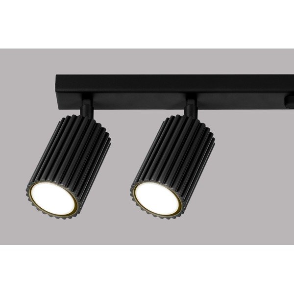 Czarna lampa punktowa 6,5x117 cm Gleam – Sollux-image-3