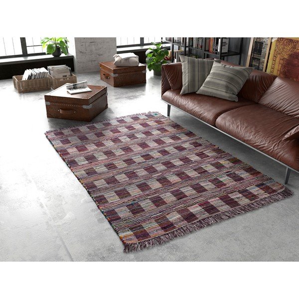Czerwony dywan 90x60 cm Recraft – Universal-image-1